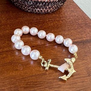 Kiel James Patrick Pink Pearl Bracelet